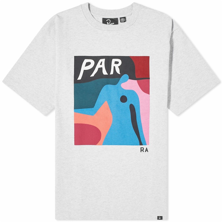 Photo: By Parra Men's Ghost Caves T-Shirt in Heather Grey