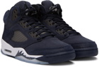 Nike Jordan Navy Air Jordan 5 Retro Sneakers