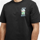 Casablanca Men's Le Jeu Colore Casa Sport T-Shirt in Black
