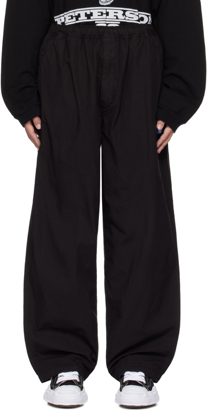 Photo: Maison MIHARA YASUHIRO Black Light Oxford Easy Trousers