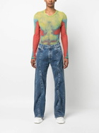 Y/Project Blue Classic Wire Denim Jeans