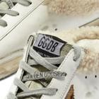 Golden Goose Women's Super-Star Leather Sneakers in White/Ice/Beige