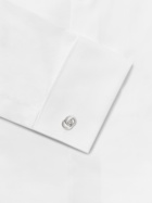 Gucci - Logo-Detailed Sterling Silver Cufflinks