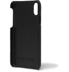 Bottega Veneta - Intrecciato Leather iPhone X Case - Black