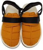 Reebok Classics Orange Quilted Beatnik Sandals