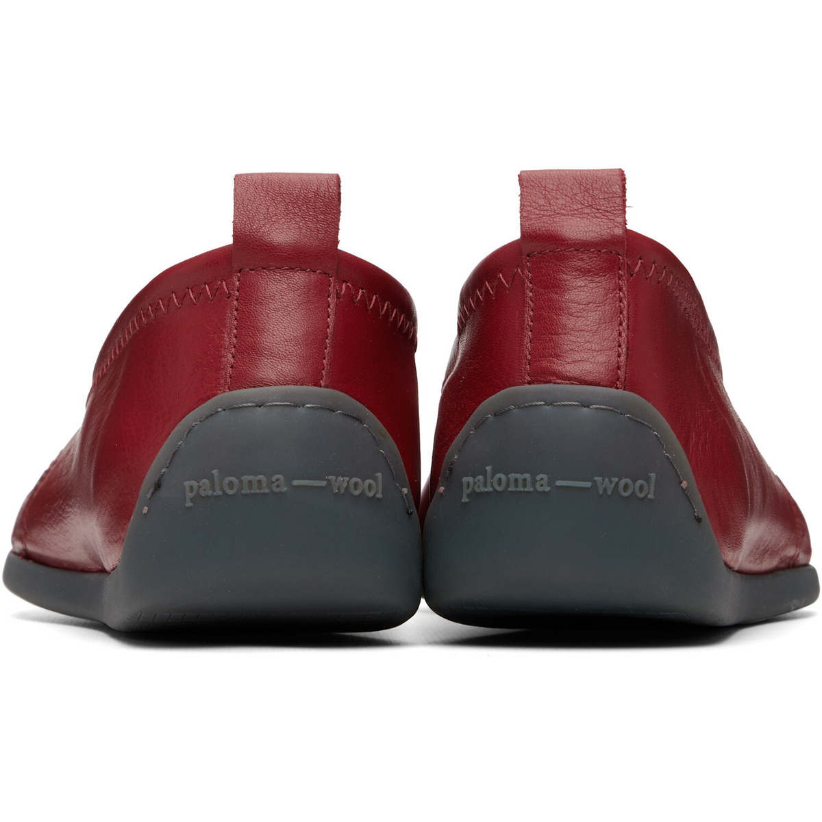 Paloma Wool Red Miles III Ballerina Flats