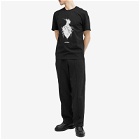 Han Kjobenhavn Men's Heart Monster Print T-Shirt in Black