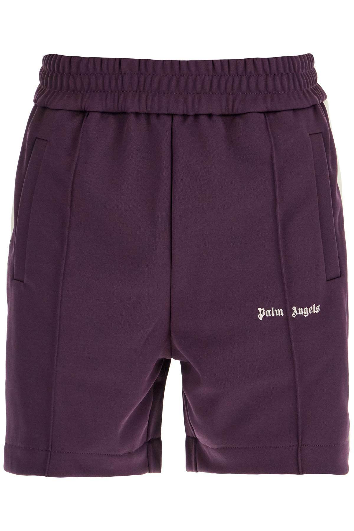 Take A Look About Purple Palm Angels Shorts