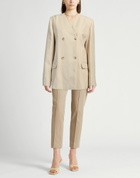 Loulou Studio Womens Blazer in Beige