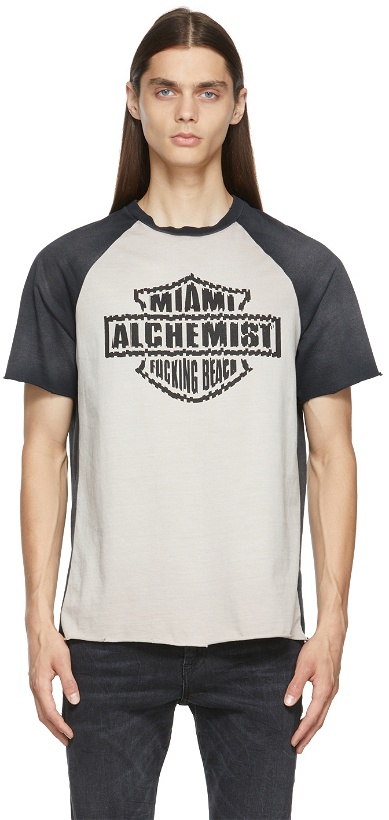 Photo: Alchemist Black & Beige Lincoln T-Shirt