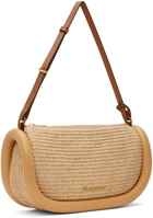 JW Anderson Beige Bumper-15 Raffia Bag