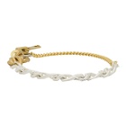 Bless Gold and Silver Materialmix Bracelet