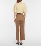 Toteme - Cropped wool suit pants