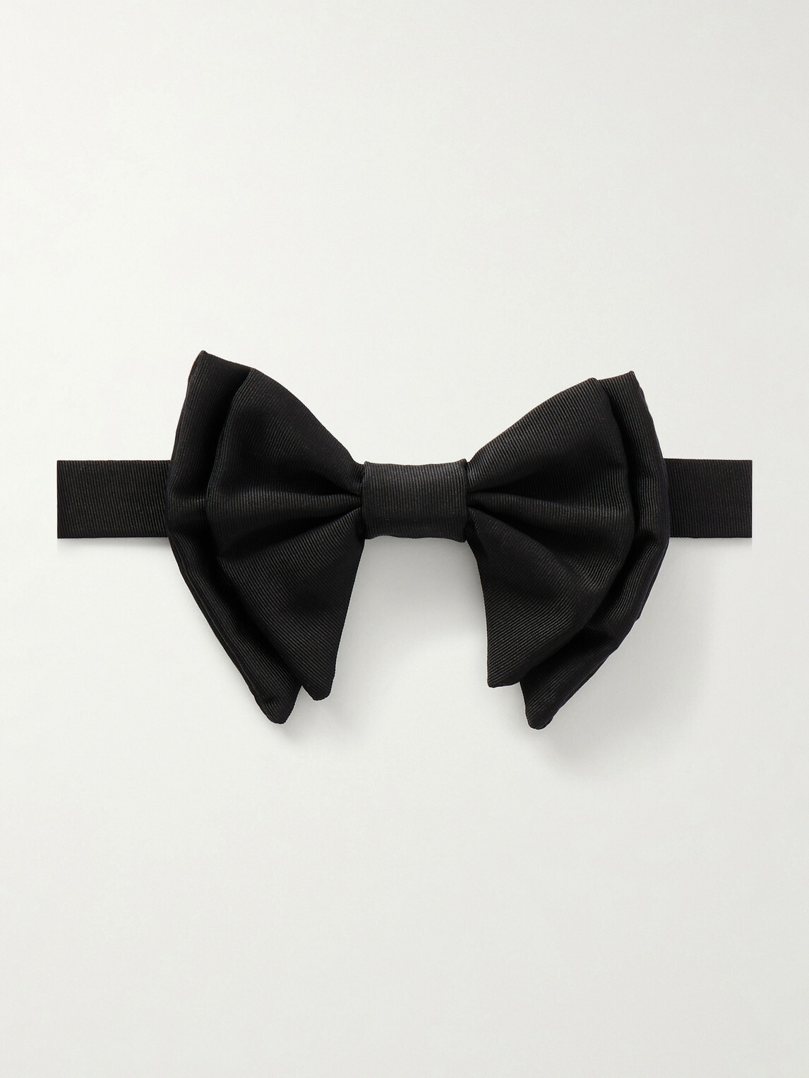 De Petrillo - Pre-Tied Silk and Cotton-Blend Twill Bow-Tie