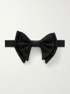 De Petrillo - Pre-Tied Silk and Cotton-Blend Twill Bow-Tie