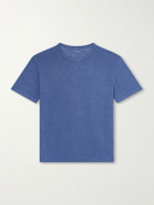 Hartford - Linen-Jersey T-Shirt - Blue