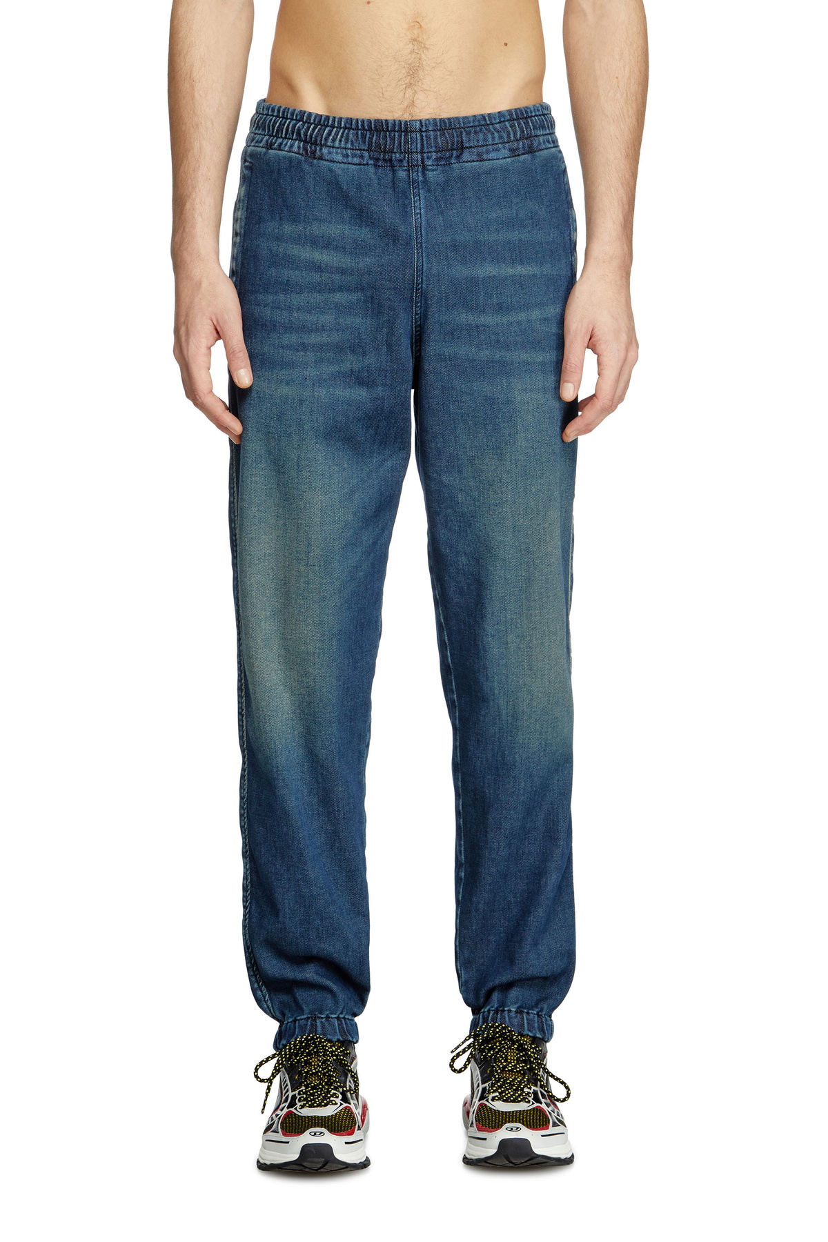 Diesel Slim D-Labb Track denim - Jeans - Unisex - Blue