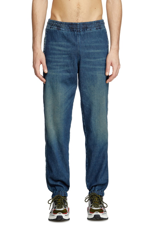Photo: Diesel Slim D-Labb Track denim - Jeans - Unisex - Blue