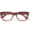 Kingsman - Cutler and Gross Square-Frame Tortoiseshell Acetate Optical Glasses - Brown
