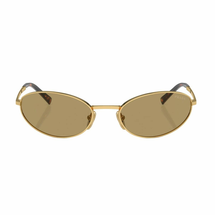 Photo: Prada Eyewear Prada Pra A59s 5ak70g Oro Sunglasses