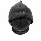 Nanga Men's Takibi Ripstop Down Ear Flap Cap in Black