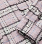 ISABEL MARANT - Layolh Checked Cotton-Flannel Shirt - Purple