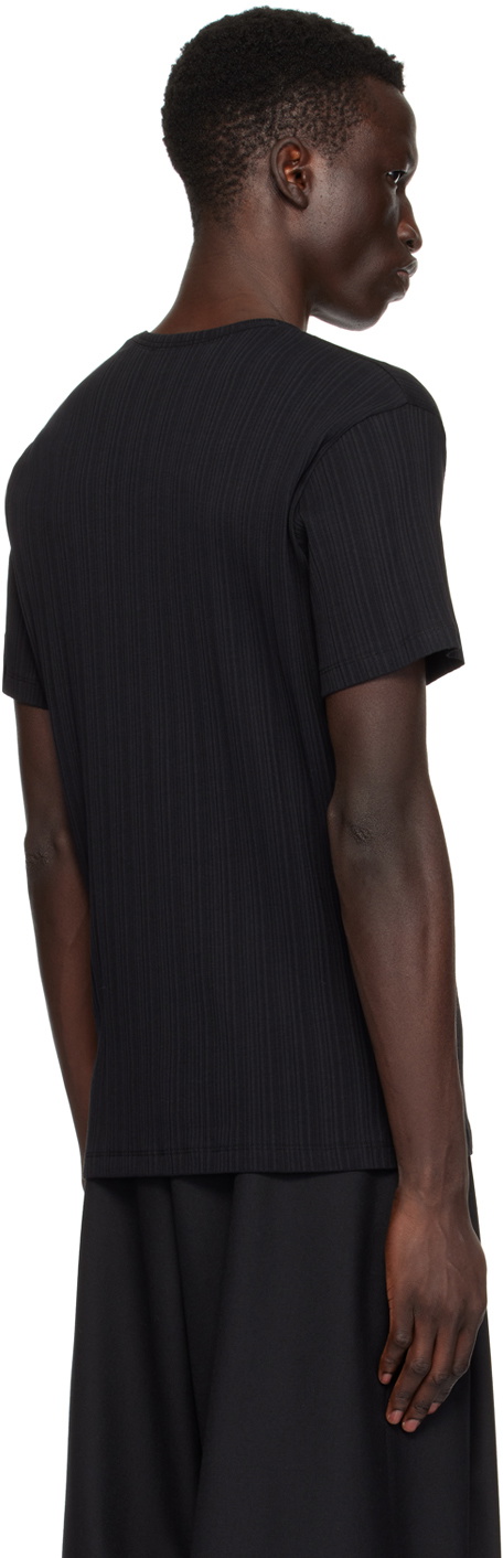 LGN Louis Gabriel Nouchi Black Cutout T-Shirt
