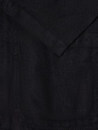 Corridor - Linen Blazer - Black