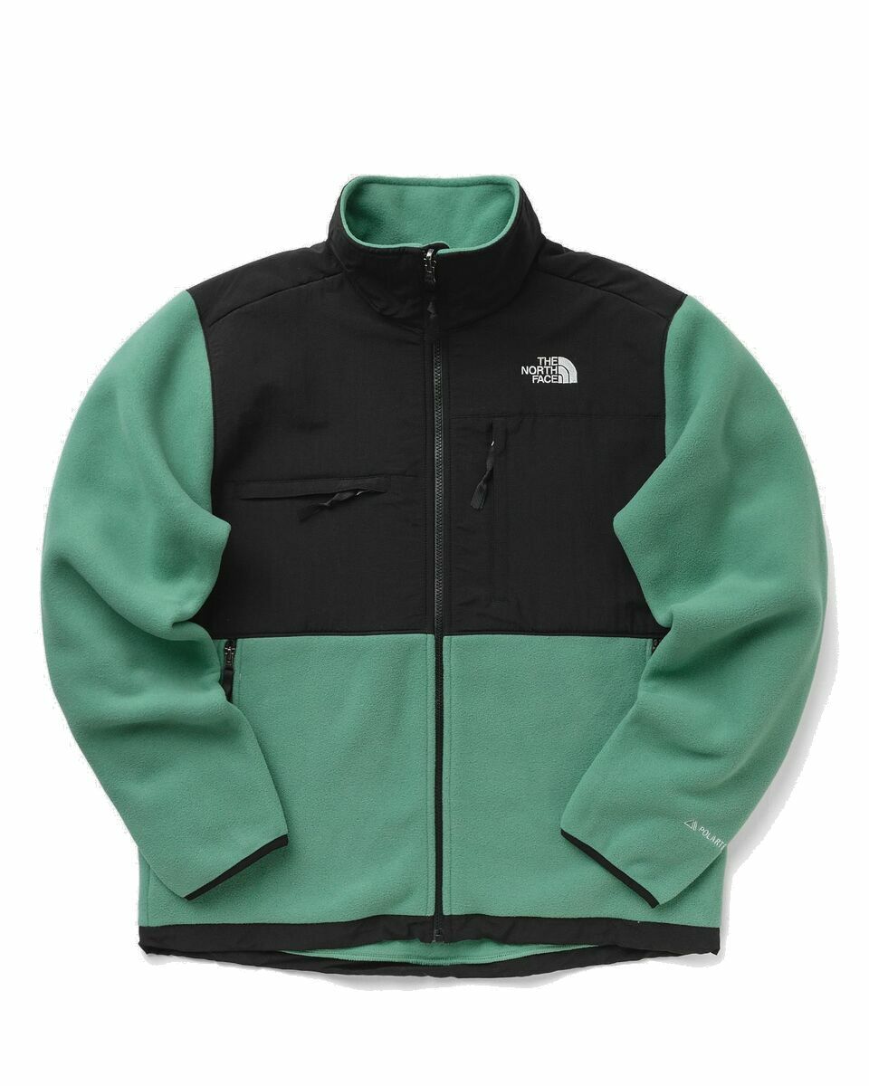 Photo: The North Face Denali Jacket Black|Green - Mens - Fleece Jackets