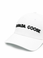 Canada Goose White Logo Embroidered Cap
