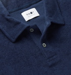 NN07 - Alfons Cotton-Terry Polo Shirt - Blue