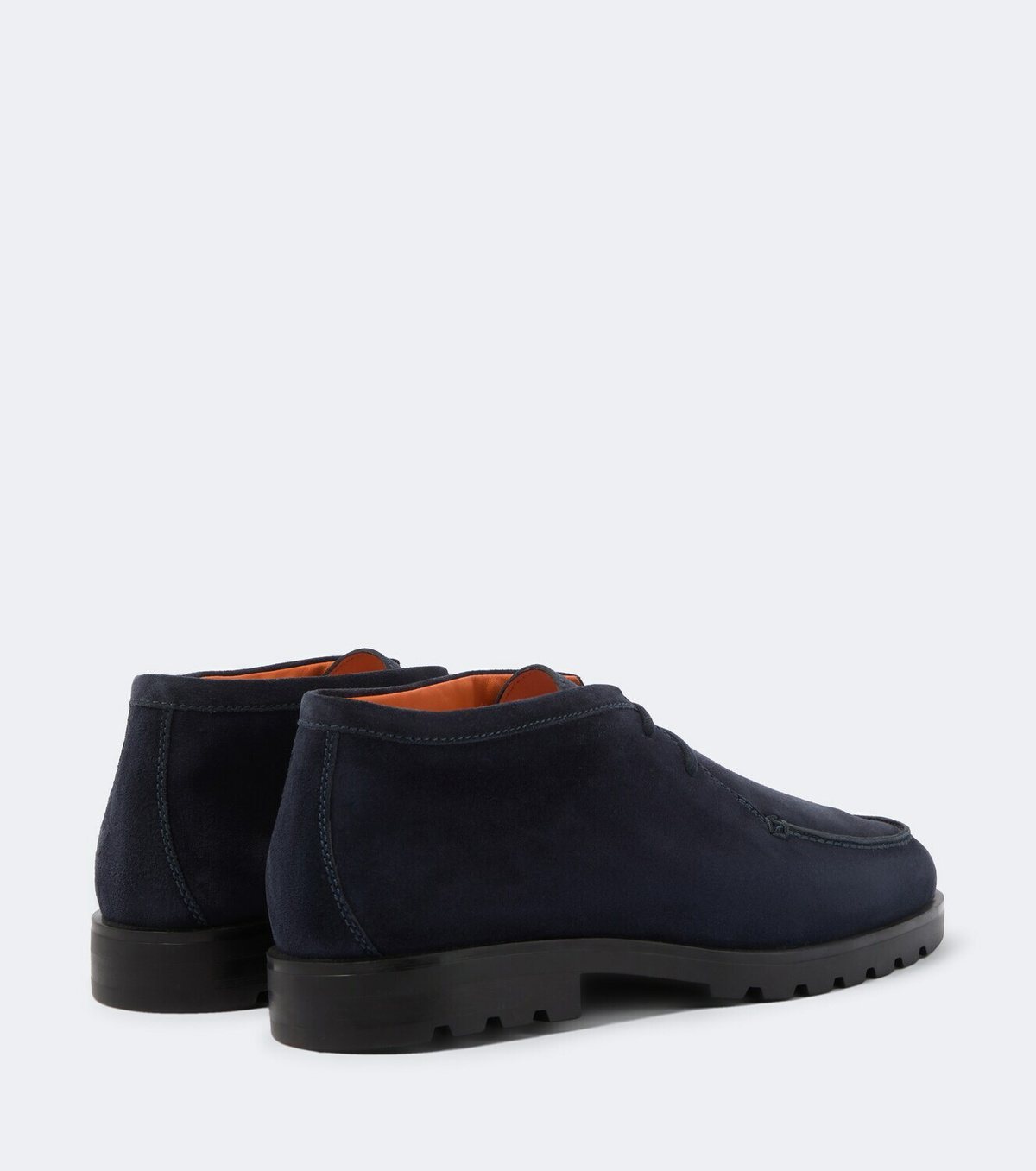 Santoni Rock Wallabee suede boots