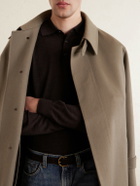 Purdey - Wool Polo Shirt - Brown
