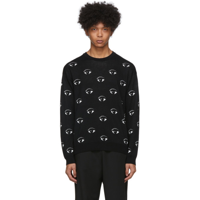 Photo: Kenzo Black All Over Eye Sweatshirt