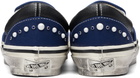 Vans Navy Premium Classic Slip-On Sneakers