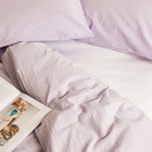 Crisp Sheets Double Duvet Set in Wysteria