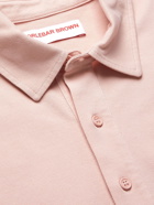 ORLEBAR BROWN - Sebastian Cotton-Piqué Polo Shirt - Pink