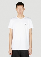 Flock Logo T-Shirt in White