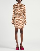 Jijil Womens Mini dress in Brown