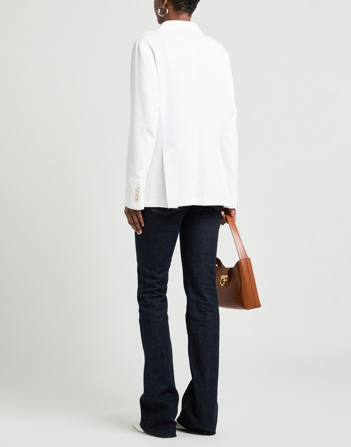 Eleventy Womens Blazer in White