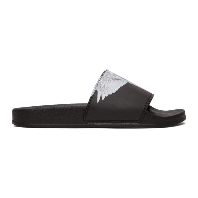 Photo: Marcelo Burlon County of Milan Black and White Wings Slides