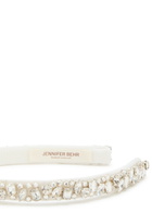 Jennifer Behr Czarina Crystal-embellished Silk Headband - One Size