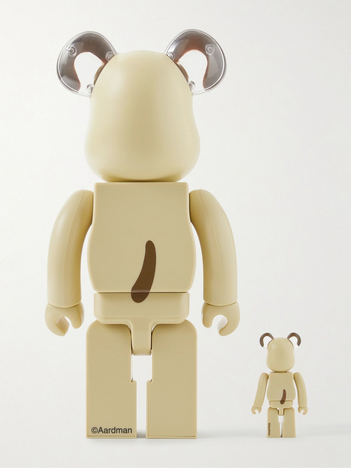 BE@RBRICK - Gromit 100% 400% Printed PVC Figurine Set BE@RBRICK