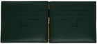 TOM FORD Green Money Clip Wallet