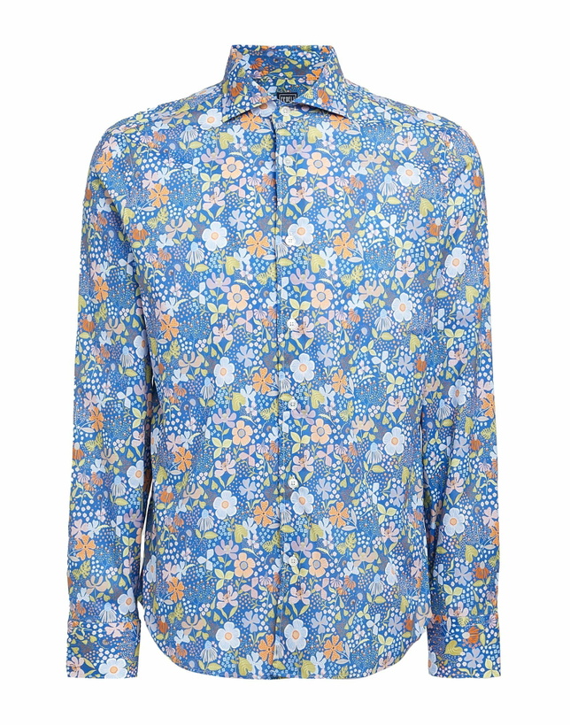 Photo: Fedeli Mens Shirt in Blue
