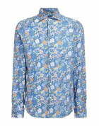Fedeli Mens Shirt in Blue