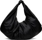 FUMITO GANRYU Black Draped Shoulder Bag