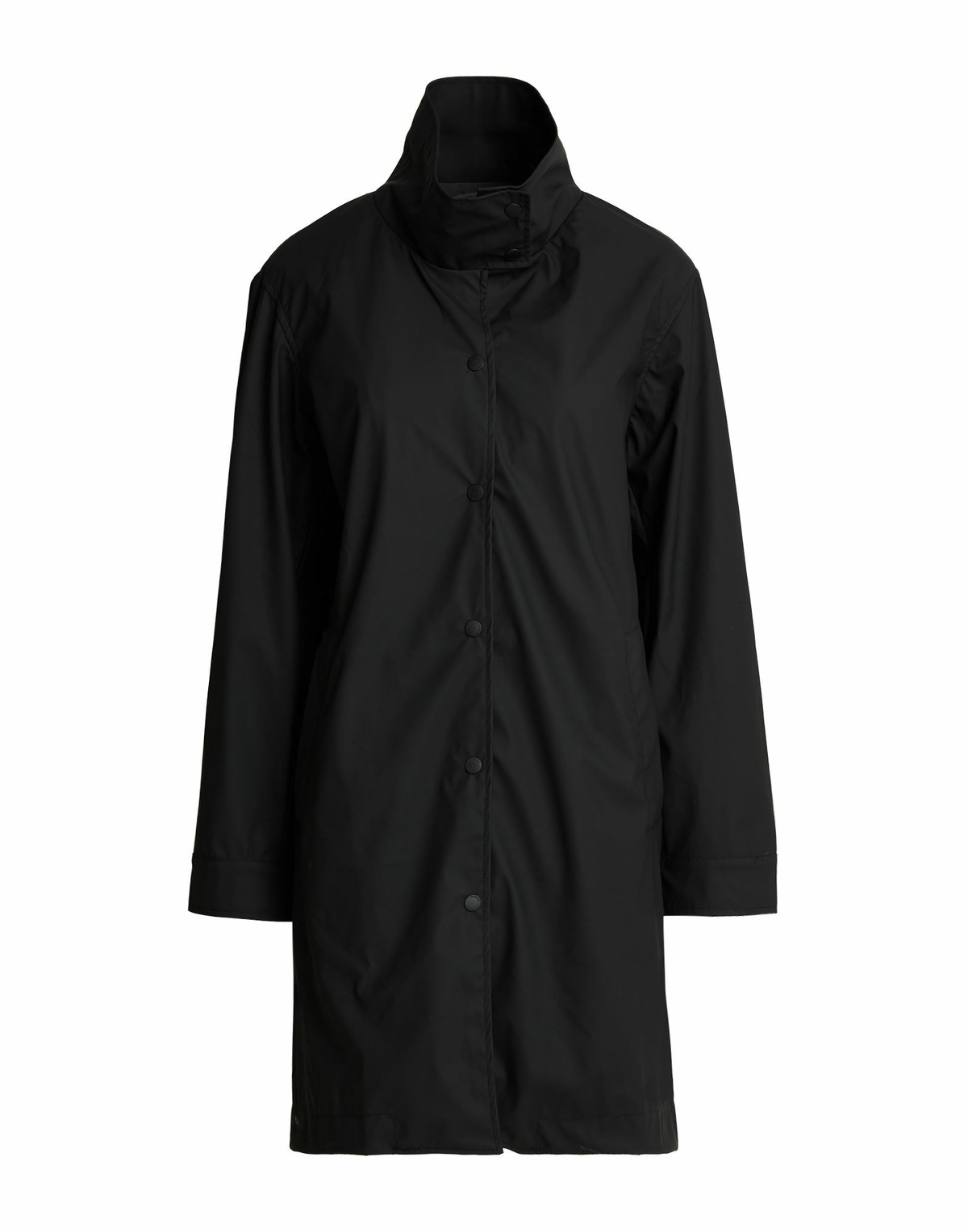 Crossley Womens Overcoat & Trench Coat in Black