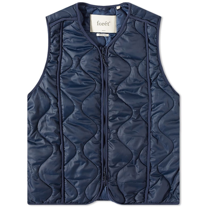 Photo: Foret Men's Fresh Liner Vest in Navy