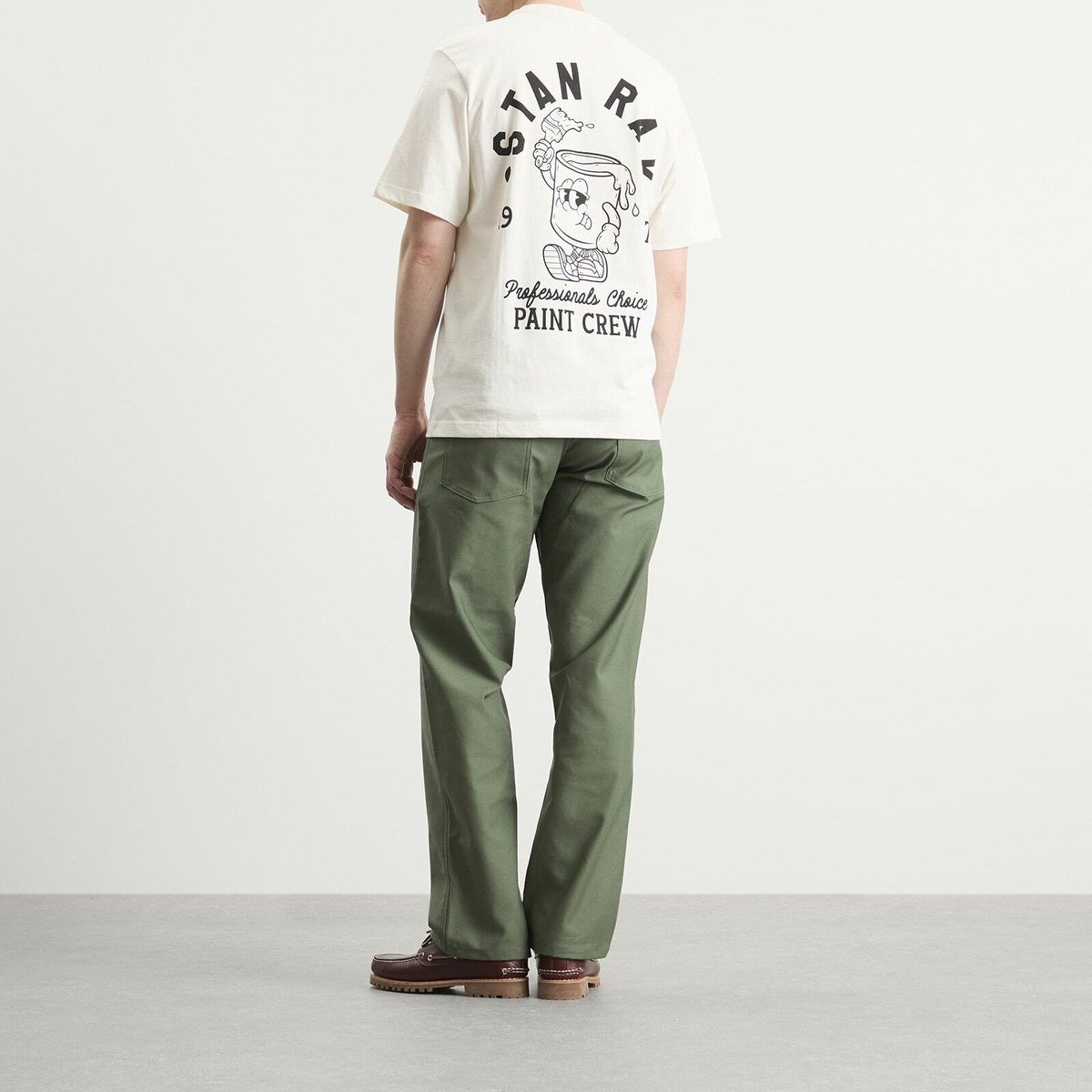 Stan Ray Men's Stan Can T-Shirt in White